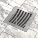 Ver imagem 7 de Grelha Listras Aço Inox 15x15cm 5006/1 Cromado Invinox