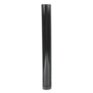 CANO CHAMINE ESMALTADO PRETO 1 M 110 MM