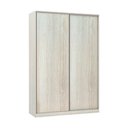 Ver imagem 1 de Guarda-roupa Solteiro 2 Portas De Correr 160 Cm Legno Crema