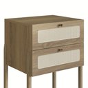 Ver imagem 7 de Mesa de Cabeceira com 2 Gavetas 60cm Arlo A10 Hanover - Mpozenato