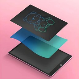 Lousa Digital Mágica para Crianças Tela de 8.5" para Meninas - 6