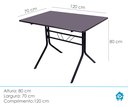 Ver imagem 4 de Jogo Mesa Moema Preta com 4 Cadeiras Iso Vermelha Lanchonete Sorveteria