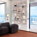 Ver imagem 1 de Lego de 7 Prateleiras Industrial Branco/cobre