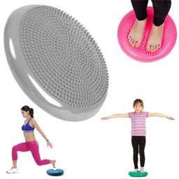Disco de Equilíbrio Inflável Lorben Balance Cushion Almofada Pilates 33cm com Bomba - 5