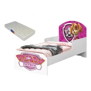 Mini Cama Juvenil Infantil Adesivada C/ Colchão Juvenil Pelmex - Sky