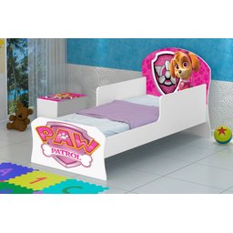 Mini Cama Juvenil Infantil Adesivada C/ Colchão Juvenil Pelmex - Sky - 2