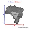 Quebra Cabeça Educativo Mapa Brasil Regiões Estados Capitais - 4