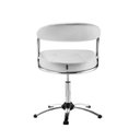 Ver imagem 2 de Cadeira de Cabeleireiro Manual Dompel Futura Stand Branco