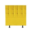 Ver imagem 1 de Cabeceira Estofada Cama Box Solteiro 90cm Espanha Suede Amarelo- Mabe Magazine
