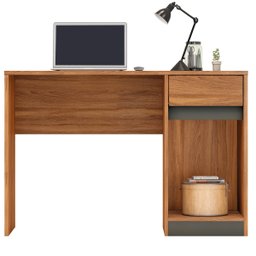 Escrivaninha 109cm 1 Porta 1 Gaveta Office Morada  - 6