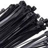 Kit 500 Abraçadeiras Lacre de Nylon Grande Enforca Gato Cinta Plástica 7x500mm Fita Hellerman Grossa - 2