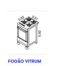 Fogão 4 Bocas Automático Bivolt Timer Digital Vitrum Itatiaia - 9