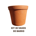 Ver imagem 4 de Kit 30un Vaso de Barro 11cm