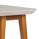 Ver imagem 3 de Aparador Buffet Onix Vidro Off-white para Sala e Hall Sofisticado Pes Mel Luxuoso Decoracao - Mel