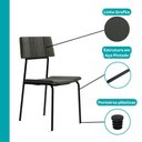 Ver imagem 7 de Conjunto de Sala de Jantar 6 Cadeiras Essence Carraro Freijó Preto