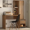 Ver imagem 1 de Escrivaninha Mesa Escritório com Armário Office Morada