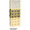 Organizador Plástico Modular Vonder Opv 009 com 9 Compartimentos para Parede ou Bancada - 2