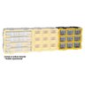 Organizador Plástico Modular Vonder Opv 009 com 9 Compartimentos para Parede ou Bancada - 3