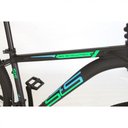 Ver imagem 2 de Bicicleta Status Aro 29 Big Evolution 21 Velocidades Grafite/verde Acqua