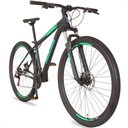 Ver imagem 5 de Bicicleta Status Aro 29 Big Evolution 21 Velocidades Grafite/verde Acqua