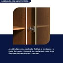 Ver imagem 6 de Guarda-Roupa 6 Portas com Reflecta Barcelona Marrom/Freijó