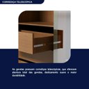 Ver imagem 7 de Guarda-Roupa 6 Portas com Reflecta Barcelona Marrom/Freijó