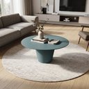 Ver imagem 2 de Mesa em Poliropileno Fluo Azul/Lazuli
