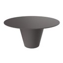 Ver imagem 1 de Mesa de Canto em Polipropileno Fluo Cinza/Mushroom