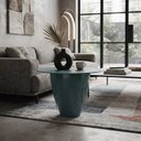 Ver imagem 2 de Mesa de Canto em Polipropileno Moly Azul/Lazuli