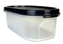 Ver imagem 1 de Modular Oval 500ml Transparente com Tampa Preta Tupperware