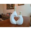Ver imagem 5 de Kit Vaso de Cerâmica em Forma de Coração