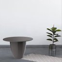 Ver imagem 2 de Mesa em Polipropileno Moly Cinza/Mushroom