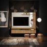 Painel Home para TV até 60 Polegadas com Ripado Maragogi - 9