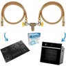 Kit Instalação Cooktop Forno Mangueiras 1,20m Gás Encanado - 2
