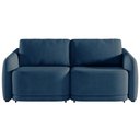 Ver mais imagens de Sofá Cama Modulado Retrátil e Reclinável Varsóvia 196cm Veludo Azul Marinho G33 - Gran Belo