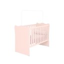 Ver imagem 3 de Berço Simples Doce Sonho 1 Qmovi Rosa Acetinado