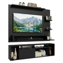 Ver imagem 2 de Rack com Painel para TV até 60 Polegadas 180 cm Preto Cancun Madesa
