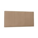 Ver imagem 1 de Painel de Cama 140cm Cristal Suede Bege - Lucadi Home