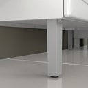 Ver imagem 6 de Balcão de Cozinha em Aço 3 Portas e 2 Gavetas 120cm sem Tampo Tarsila Itatiaia Preto/Branco