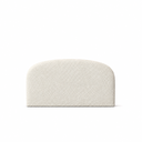 Ver imagem 3 de Cabeceira Queen 158cm Curva Estofada Bouclé Cama Box Fly:Off White