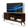 Rack Ripado para Tv 55 Polegadas Cedro Malbec Germai - 4