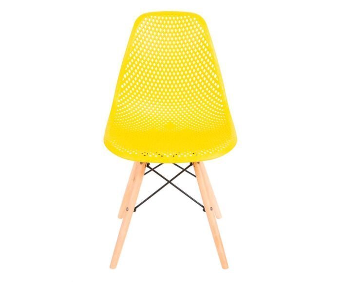 Cadeira Charles Eames Colmeia Eiffel Dkr Amarela - 2