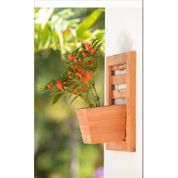 Jardim Vertical Retangular com Vaso Cônico - 2