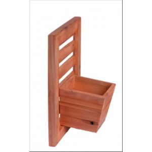 Jardim Vertical Retangular com Vaso Cônico