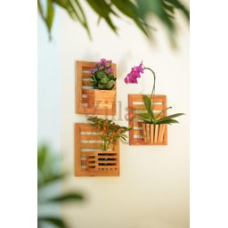 Jardim Vertical Retangular com Vaso Cônico - 3