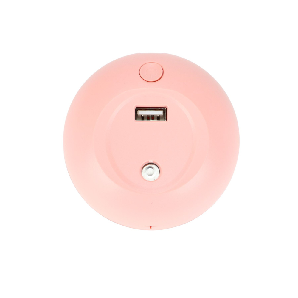 Umidificador e Difusor de Aromas USB Portátil Rosa - 2