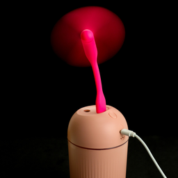 Umidificador e Difusor de Aromas USB Portátil Rosa - 4