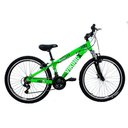 Ver imagem 1 de Bicicleta Mtb Freeride Aro 26 21v Verde Viking X