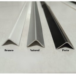 Perfil Aluminio Cantoneira 12x12 3m Preto - 3