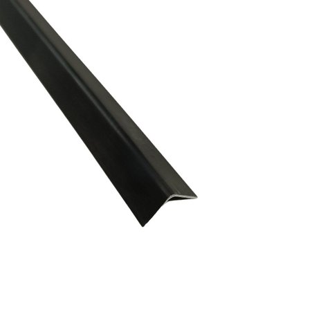 Perfil Aluminio Cantoneira 12x12 3m Preto